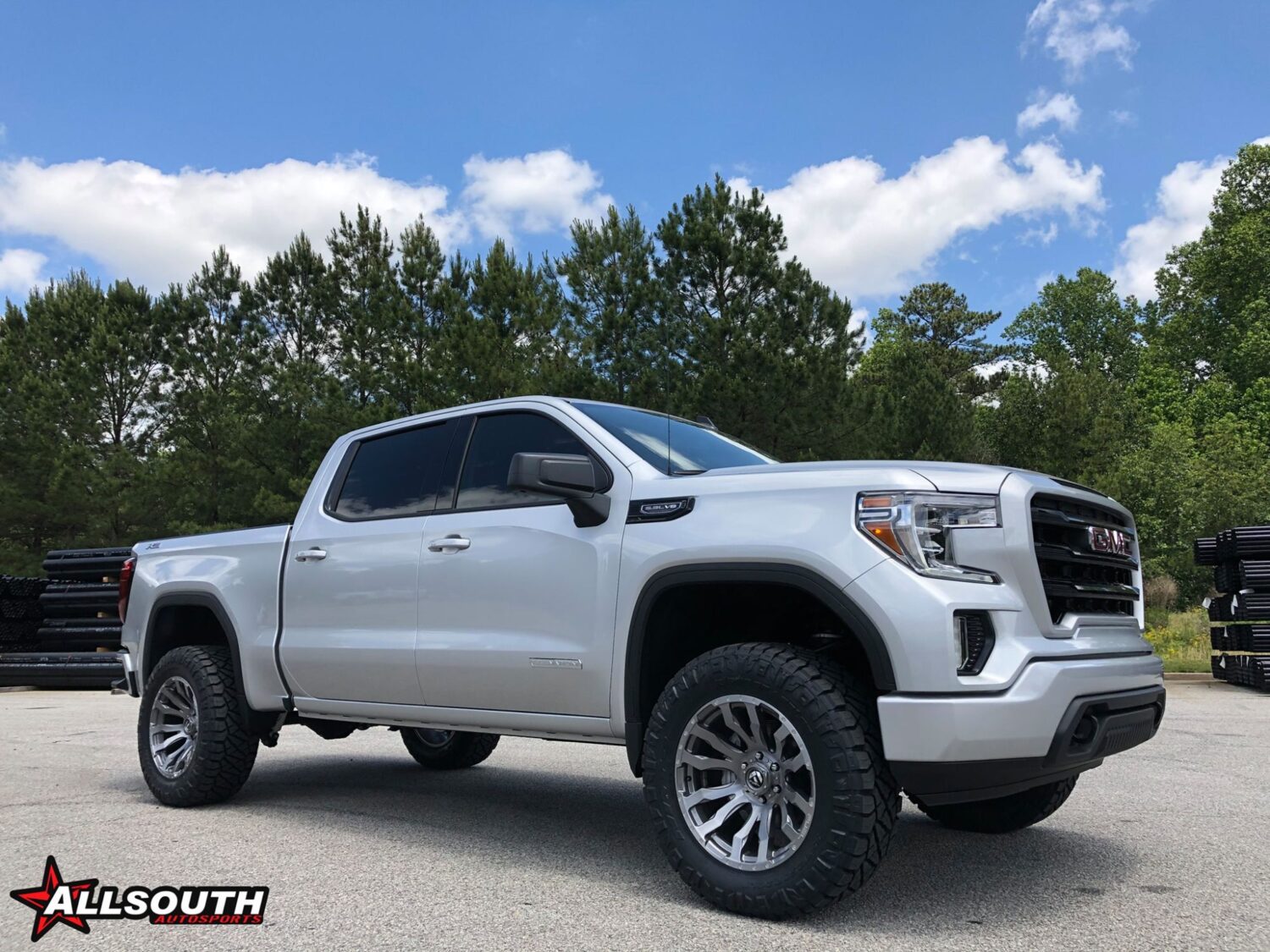 GMC Sierra with 20×10-inch Fuel Off-Road Blitz D693
