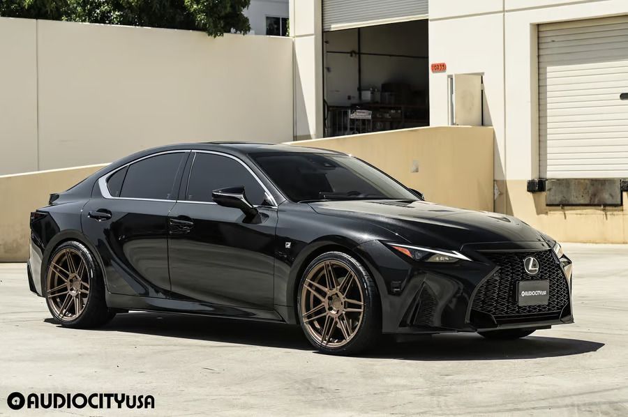 Lexus IS XE40 with 20×9 and 20×10.5-inch Ferrada F8-FR6