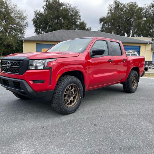 Nissan Frontier 3rd Gen with 18×9-inch Fuel Off-Road Tech D671