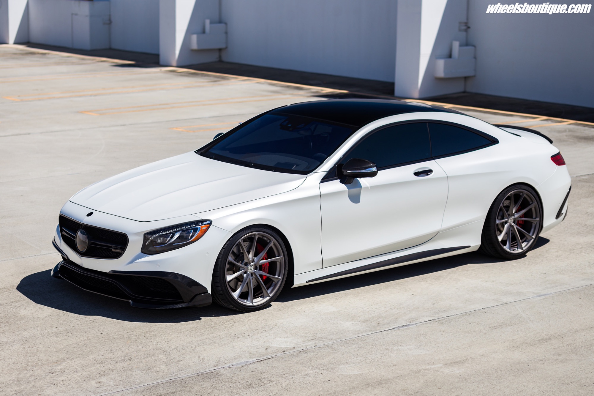 Mercedes Benz S Class C217 White HRE P204 Mercedes Benz S Class C217 White HRE P204