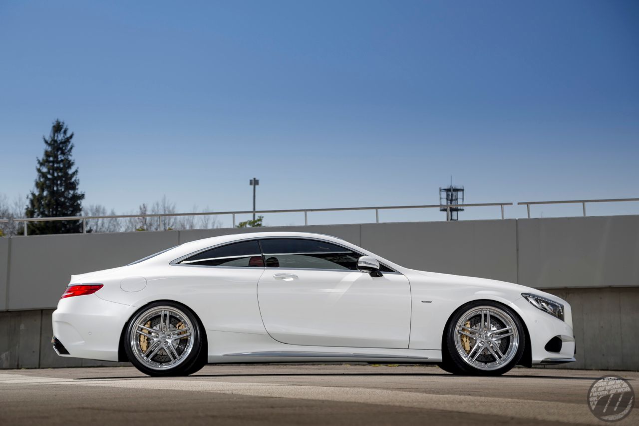 Mercedes Benz S Class C217 White Work Gnosis GR205 Mercedes Benz S Class C217 White Work Gnosis GR205