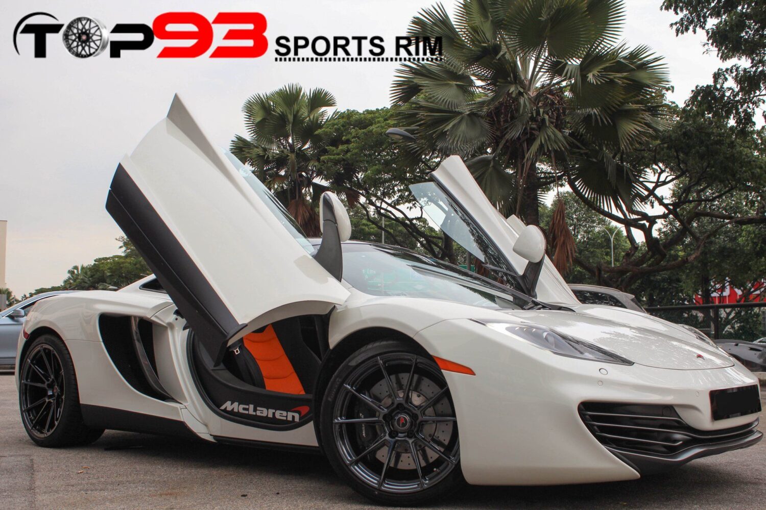 McLaren MP4-12C with 20-inch BC Forged EH182