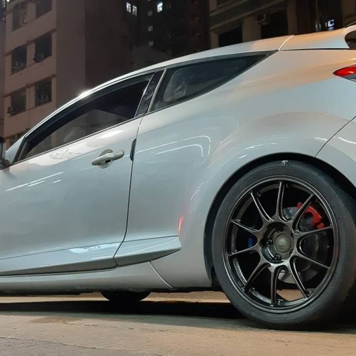 Renault Megane RS Silver WedsSport TC-105X | Wheel Front