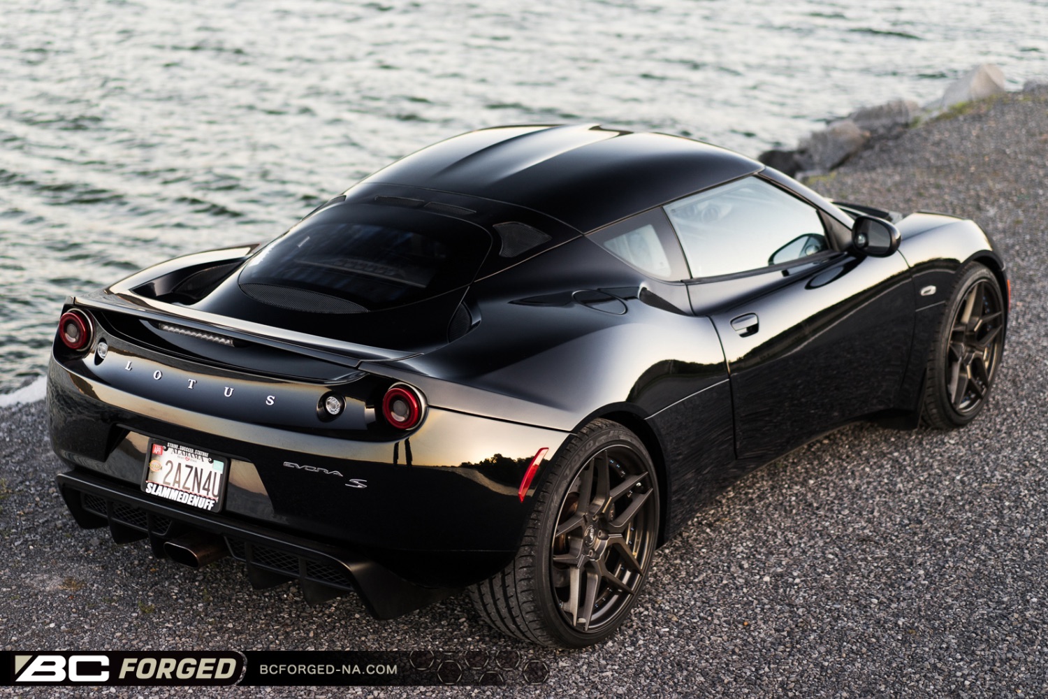 Lotus Evora with 19×9 and 20×10.5-inch BC Forged HC053S