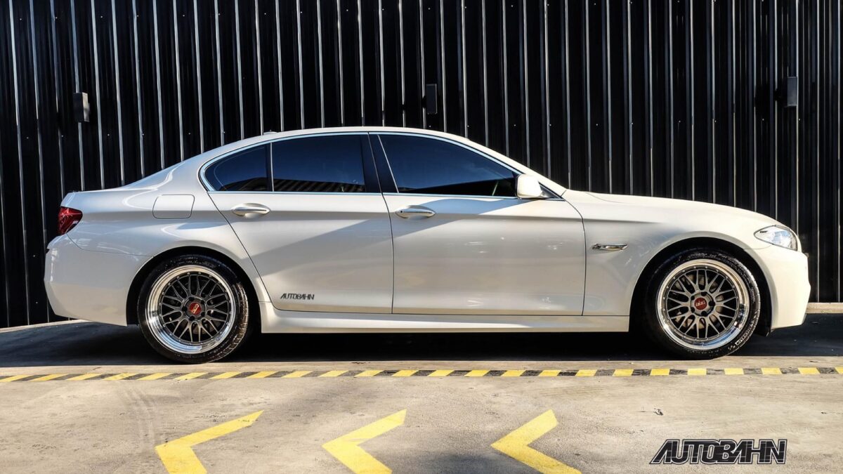 TINY BMW 5series F10 シャコタン　深リム　BBS LM TINY BMW 5series F10 シャコタン 深リム BBS LM - メルカリ