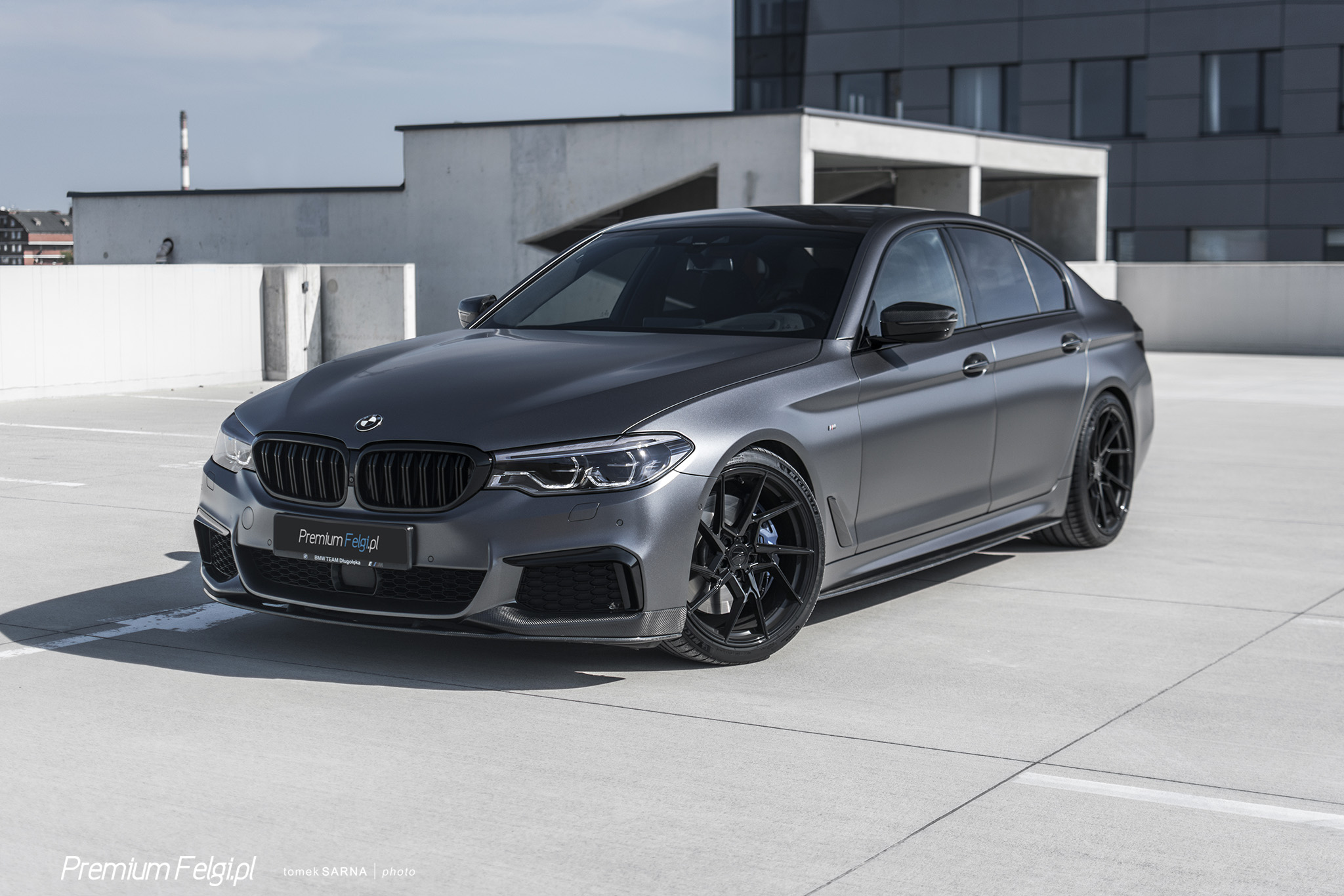 BMW M550i G30 Grey Z Performance ZP3.1 | Wheel Front