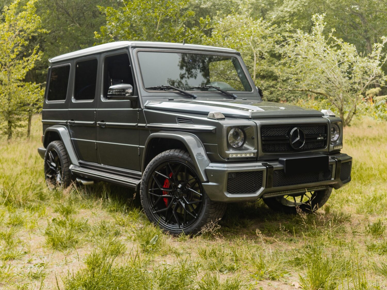 Mercedes-Benz G Class with 22×10.5-inch Korbach Forged PS3
