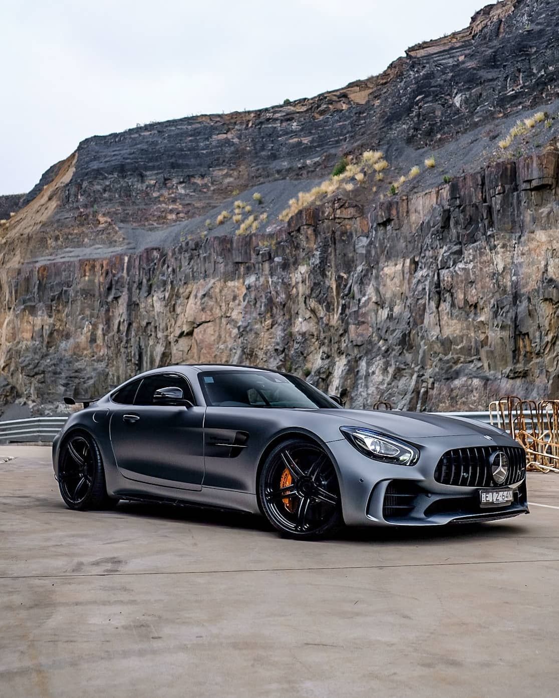 Mercedes-Benz AMG GT with 20 and 21-inch BC Forged RZ09