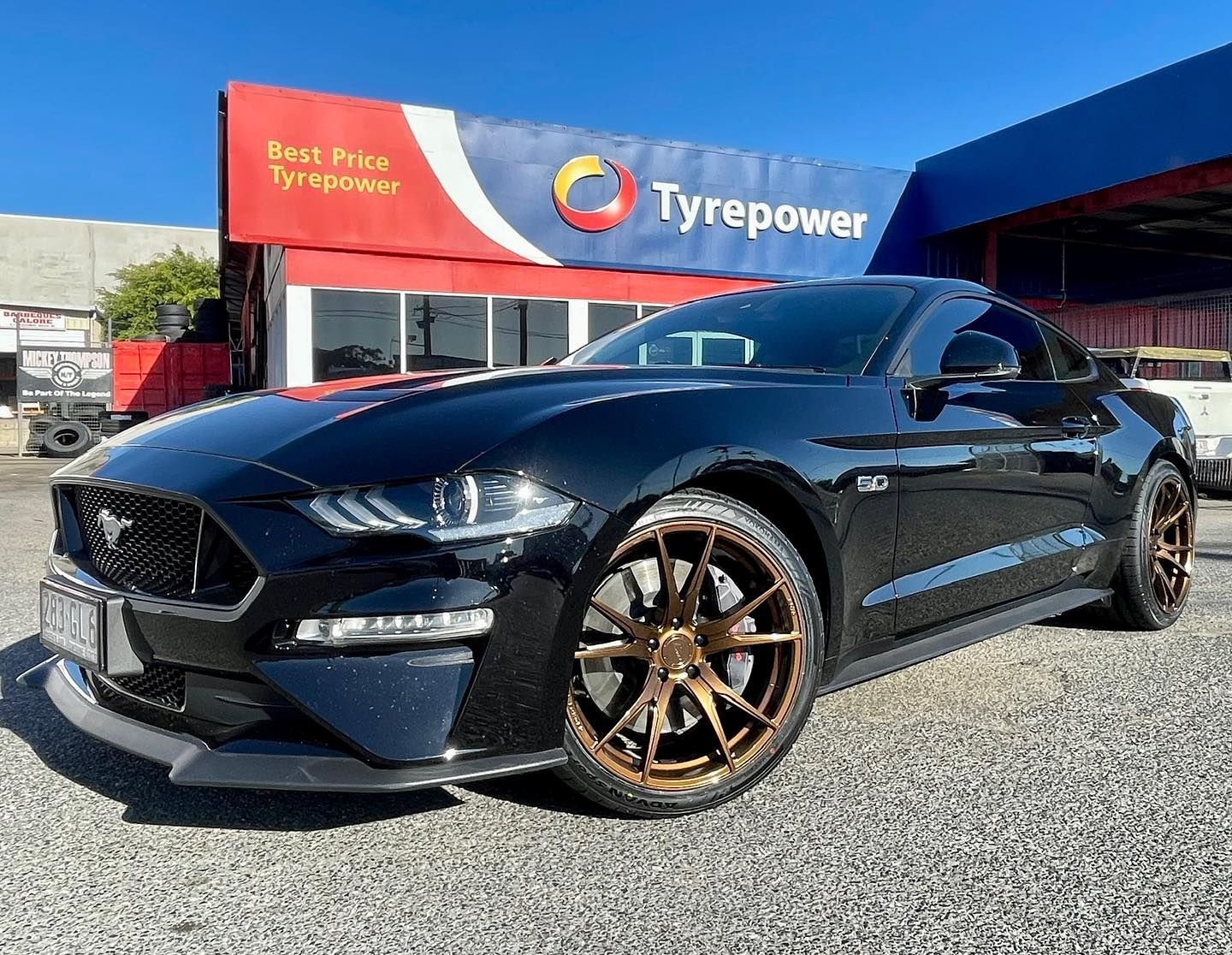 Ford Mustang S550 with 19-inch Koya SF06