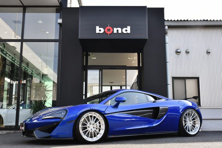 McLaren 540/570 with 20×9 and 21×12.5-inch ANRKY AN39