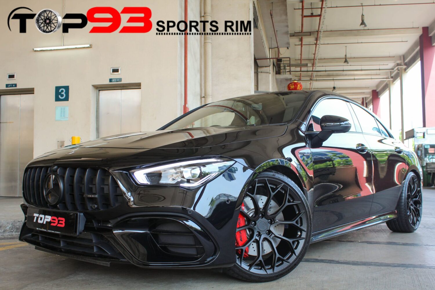 Mercedes-Benz CLA45 AMG C118 with 20×9-inch BC Forged KL31