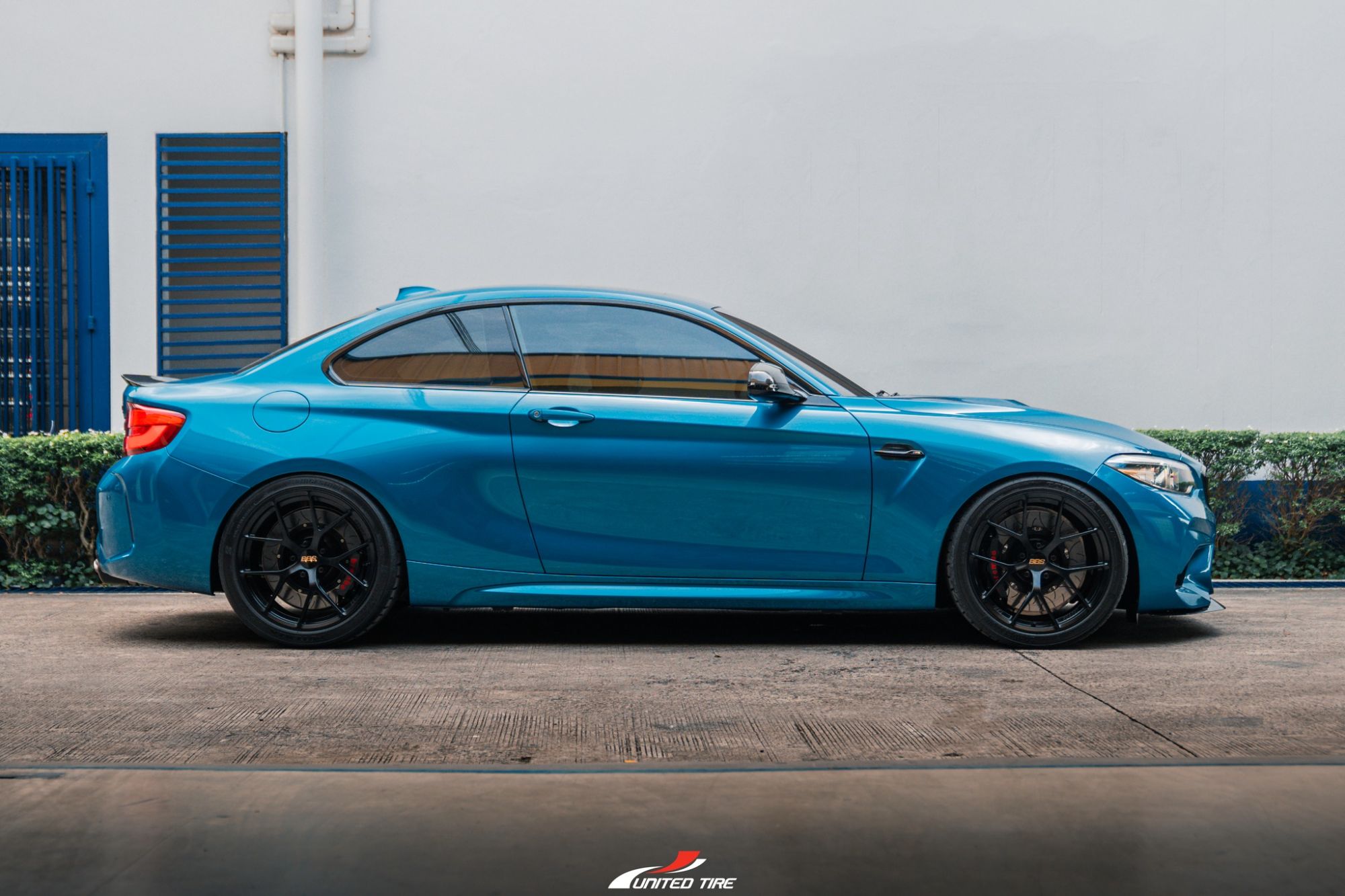 BMW M2 Competition F87 Blue BBS FI R