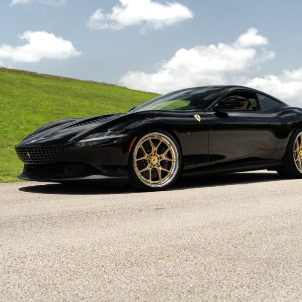 Ferrari Roma with 21×9.5 and 22×12-inch AL13 R60