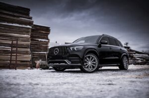 Mercedes-Benz GLE with 22×9,5, 22×10,5-inch Concaver CVR1