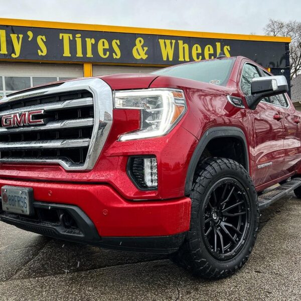 GMC Sierra with 20-inch Fuel Off-Road Rebel 6 D679