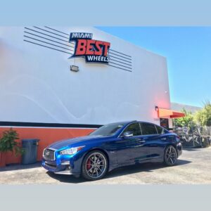 Infiniti Q50/Q60/Q70 with 20×9 and 20×10.5-inch Niche Sector M197