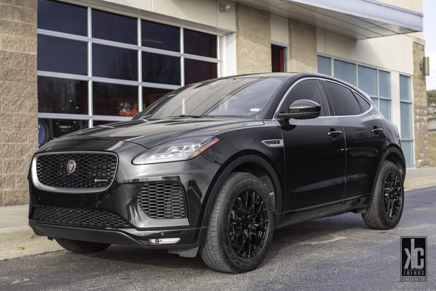 Jaguar E-Pace with 18×8.5-inch TSW Sebring