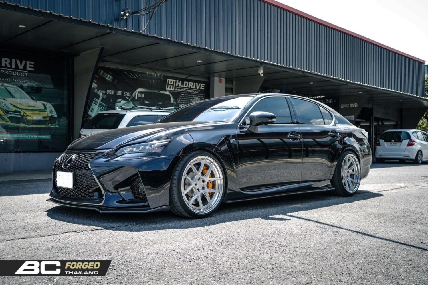 Lexus GS with 20-inch BC Forged HCA381