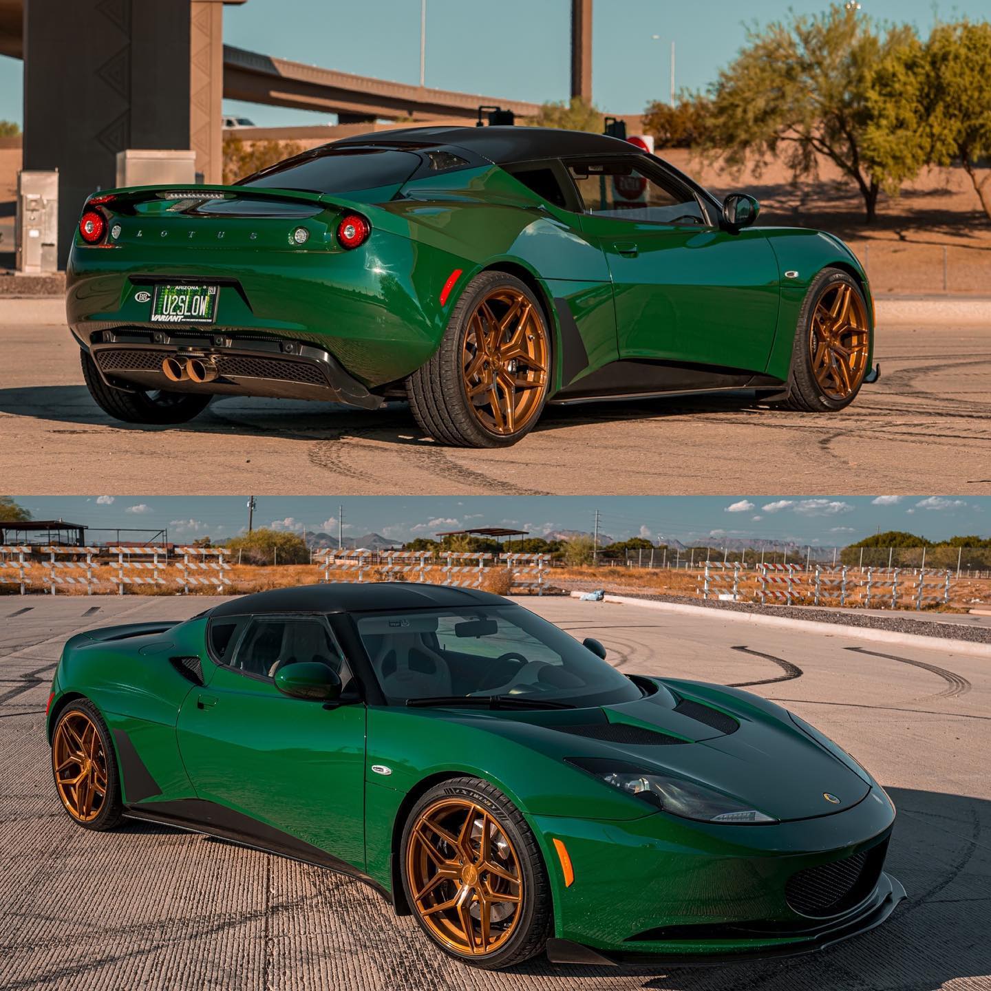 Lotus Evora with 19×8.5 and 20×9-inch Variant Xenon