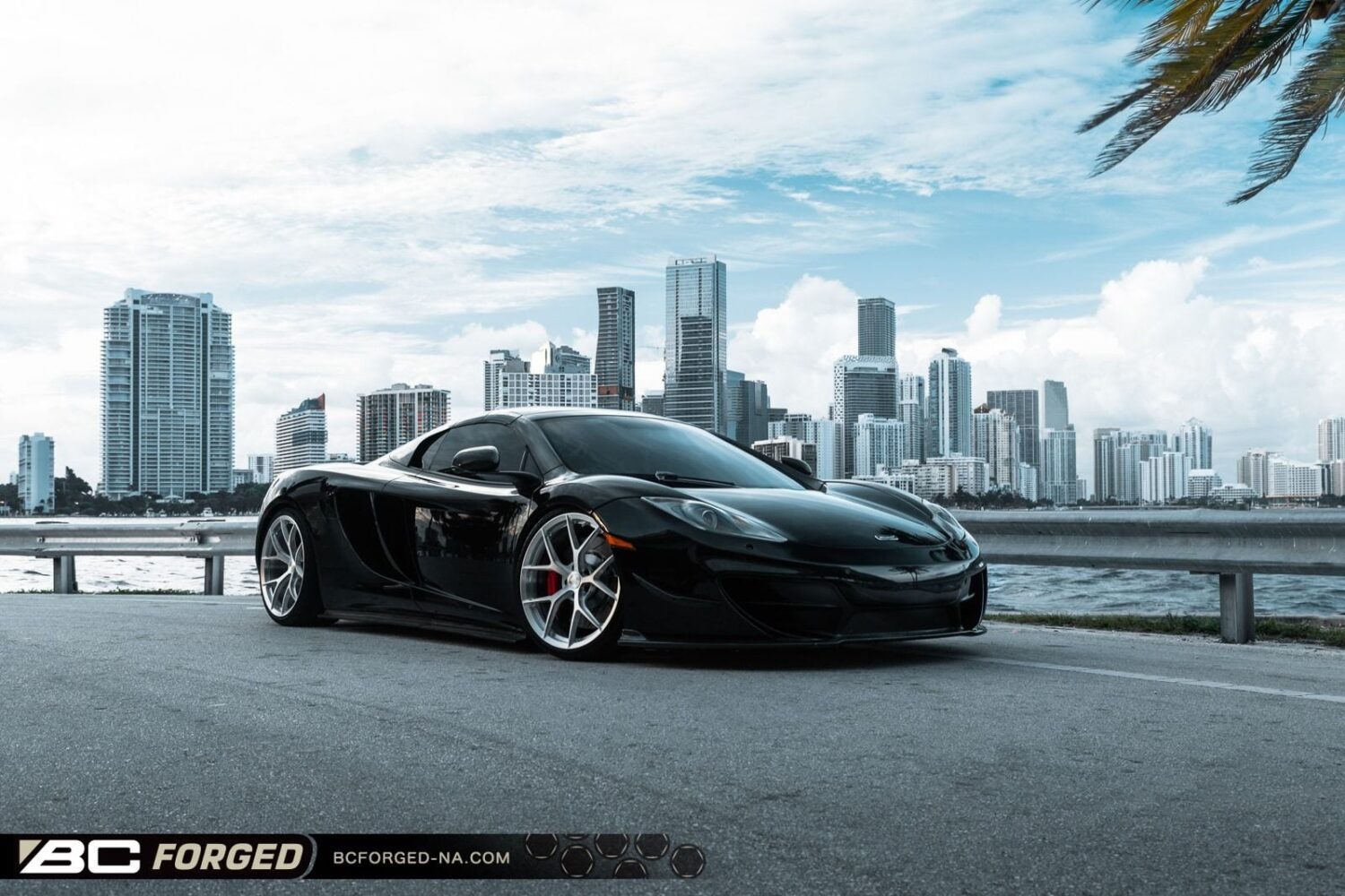 McLaren MP4-12C with 20×8.5 and 20×11-inch BC Forged KL01