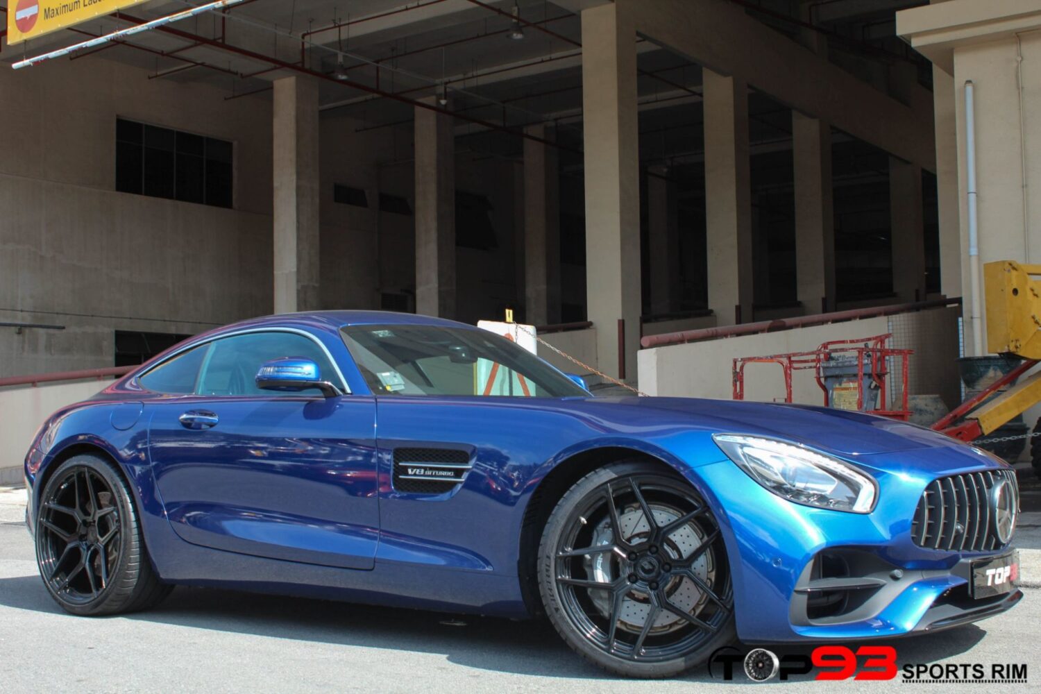 Mercedes-Benz AMG GT with 20×10 and 21×11.5-inch BC Forged EH309