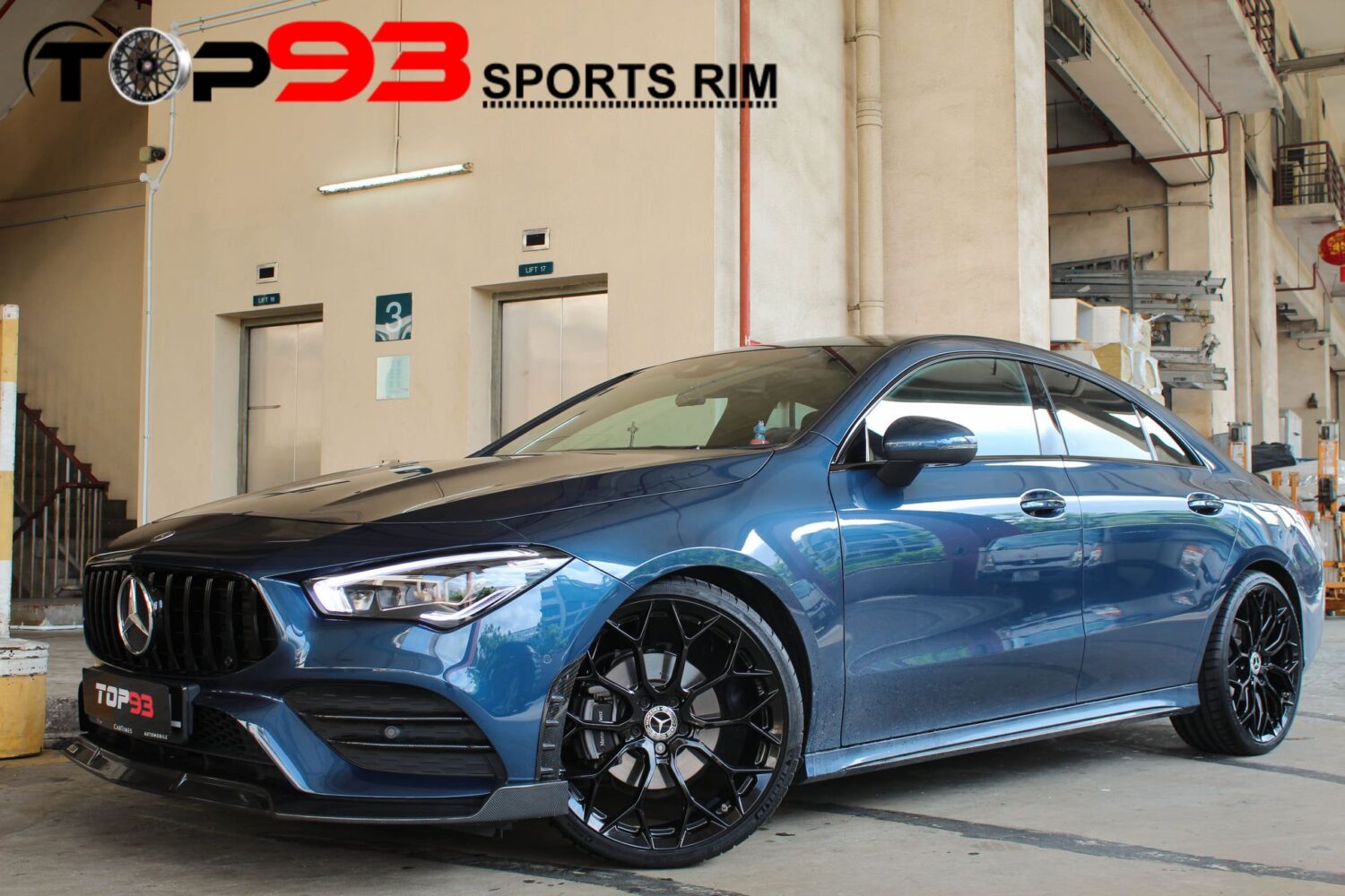 Mercedes-Benz CLA C118 with 20-inch BC Forged KL31