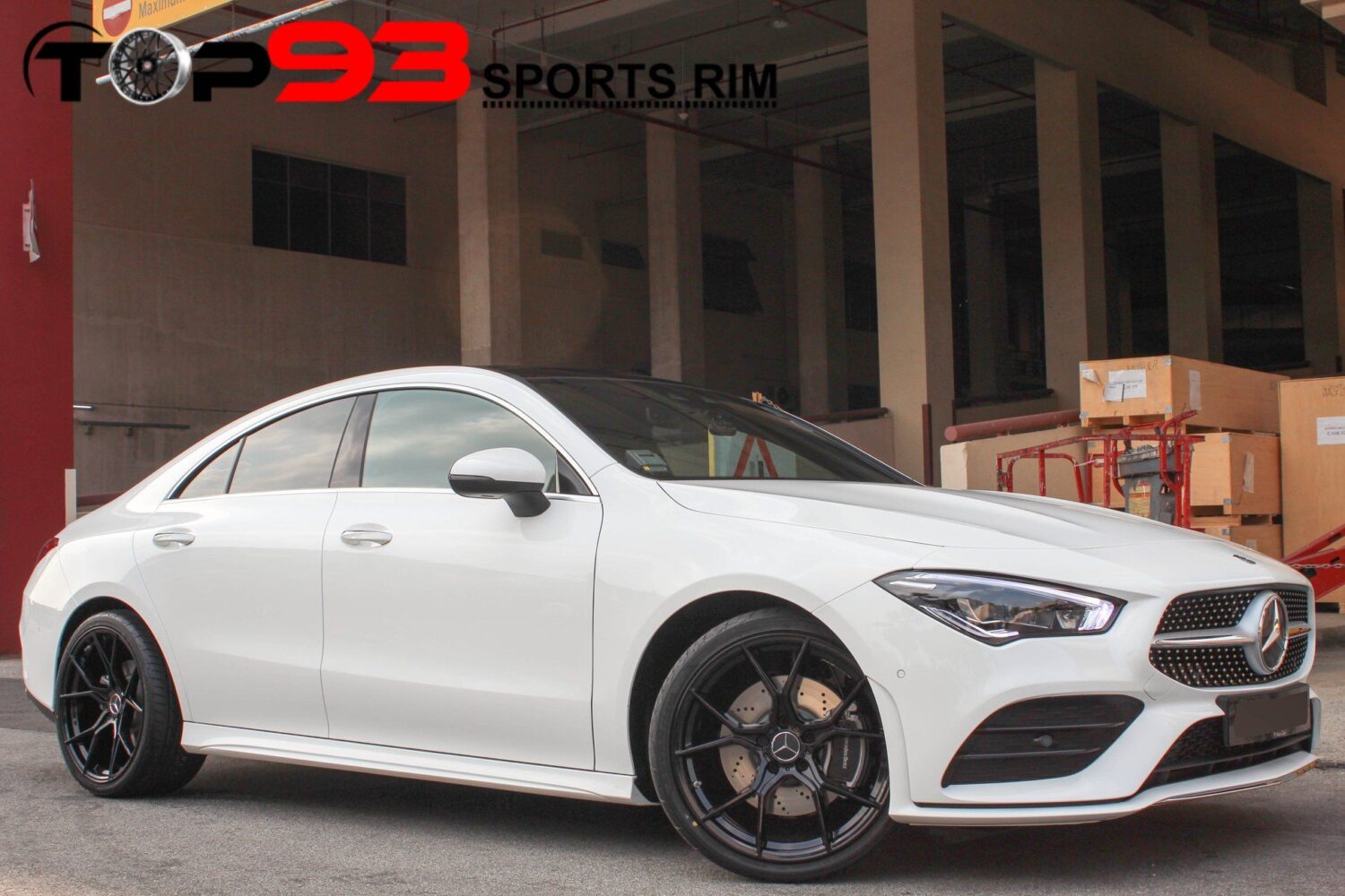 Mercedes-Benz CLA C118 with 19-inch Stance SF07