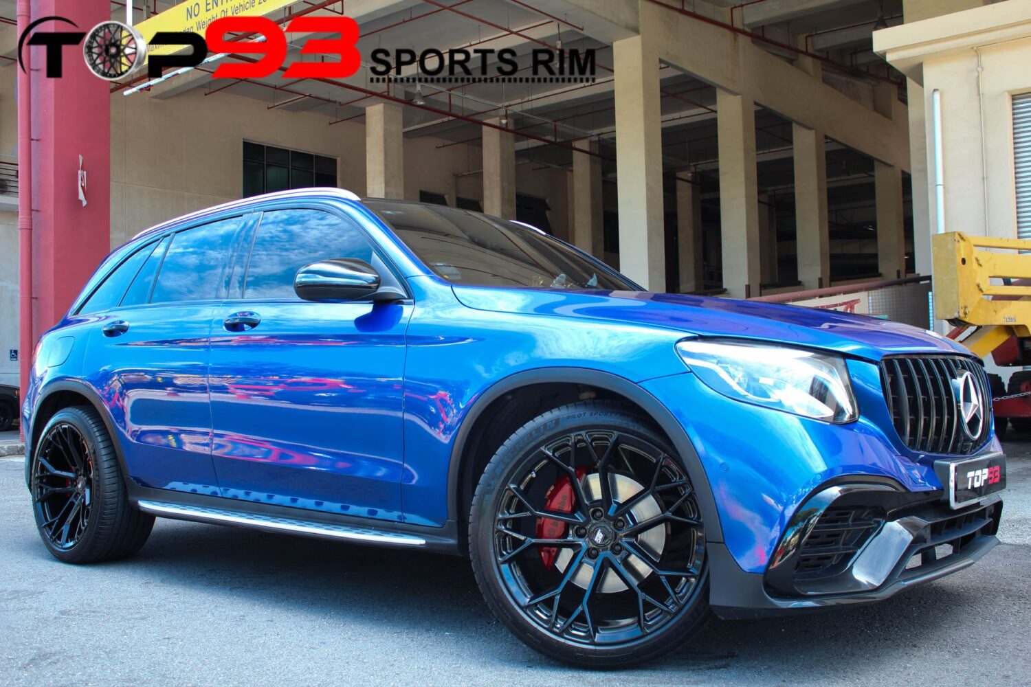 Mercedes-Benz GLC X253/C253 with 21×10 and 21×11-inch BC Forged EH511