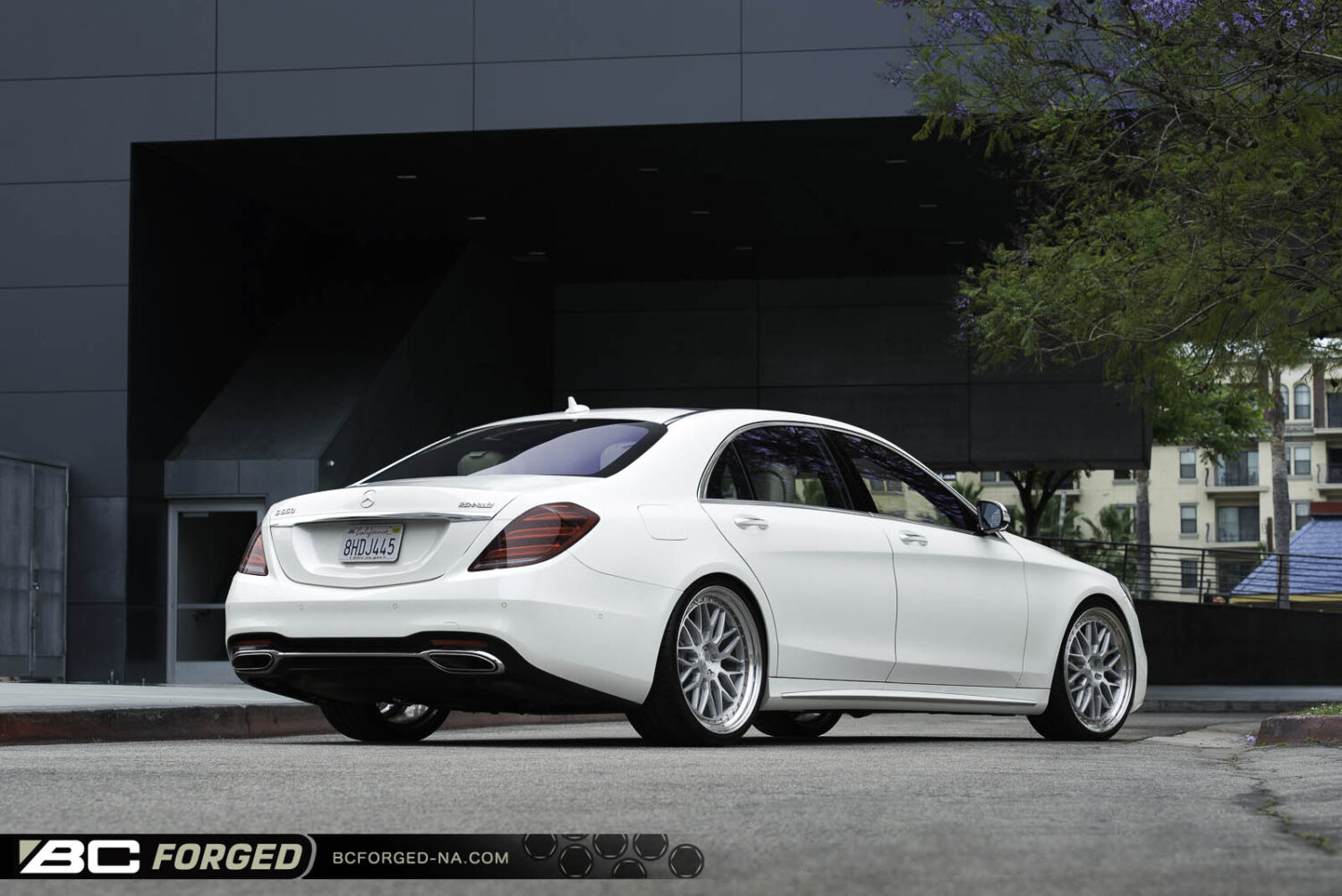 Mercedes-Benz S Class W222 with 22×9 and 22×10.5-inch BC Forged MLE81