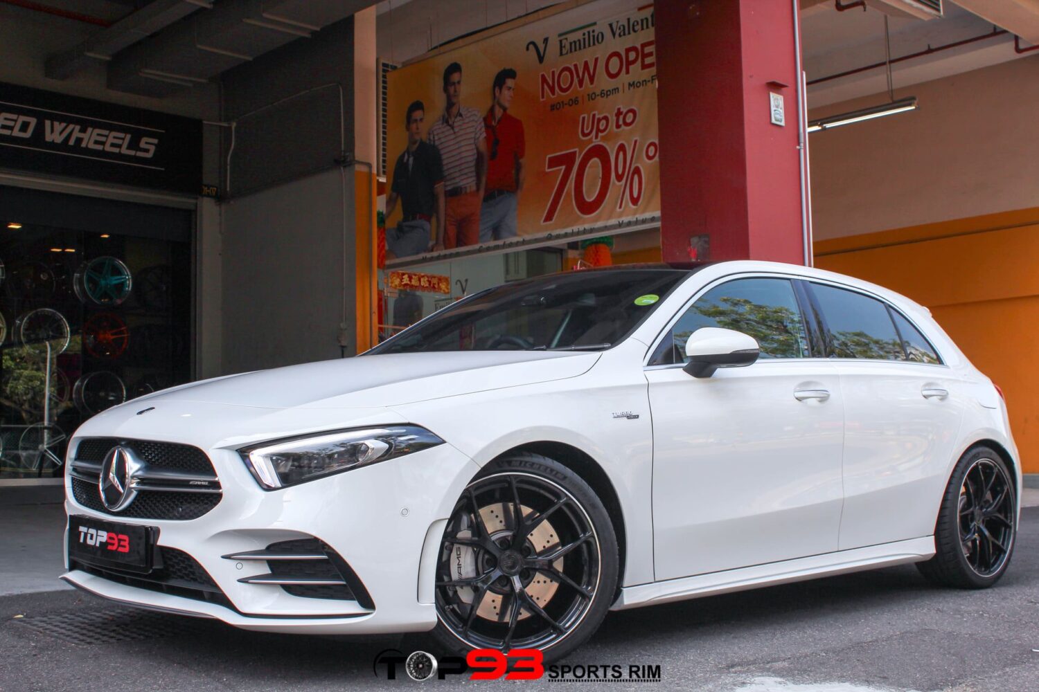Mercedes-Benz A35 AMG W177 with 19×8.5-inch BC Forged RZ21