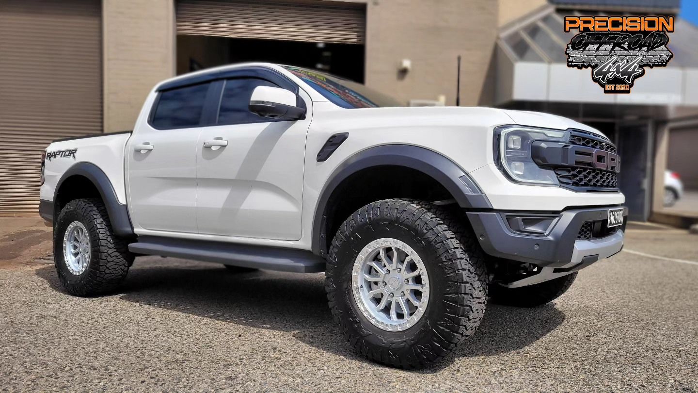 Ford Ranger Raptor Next-Gen with 17×9-inch Black Rock Off-Road Cobra