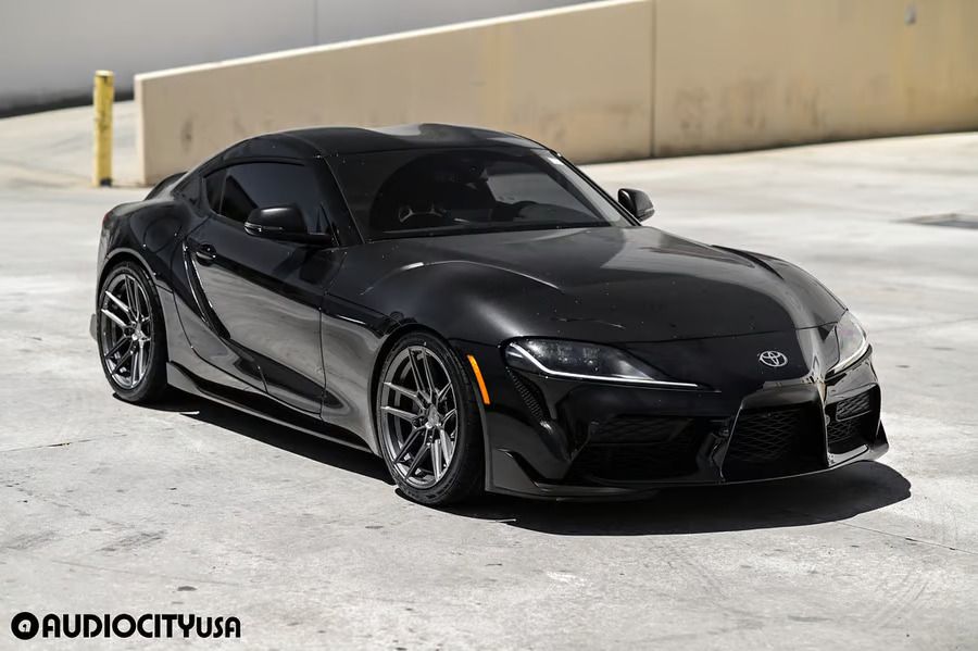 Toyota Supra GR with 19×10 and 19×11-inch Variant Helium