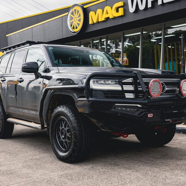 Toyota LandCruiser 300 Series with 18×8.5-inch KMC GRENADE OFF-ROAD