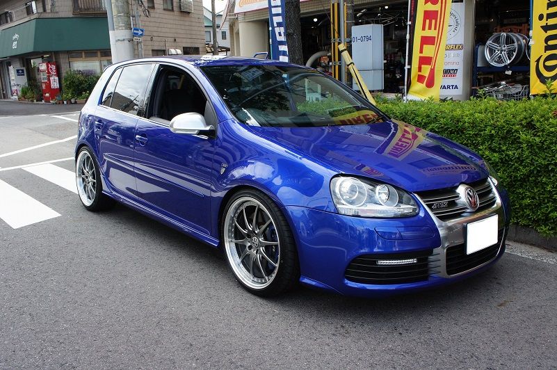Volkswagen Golf R32 V with 19×8-inch TWS Forged EXspur EX-fV