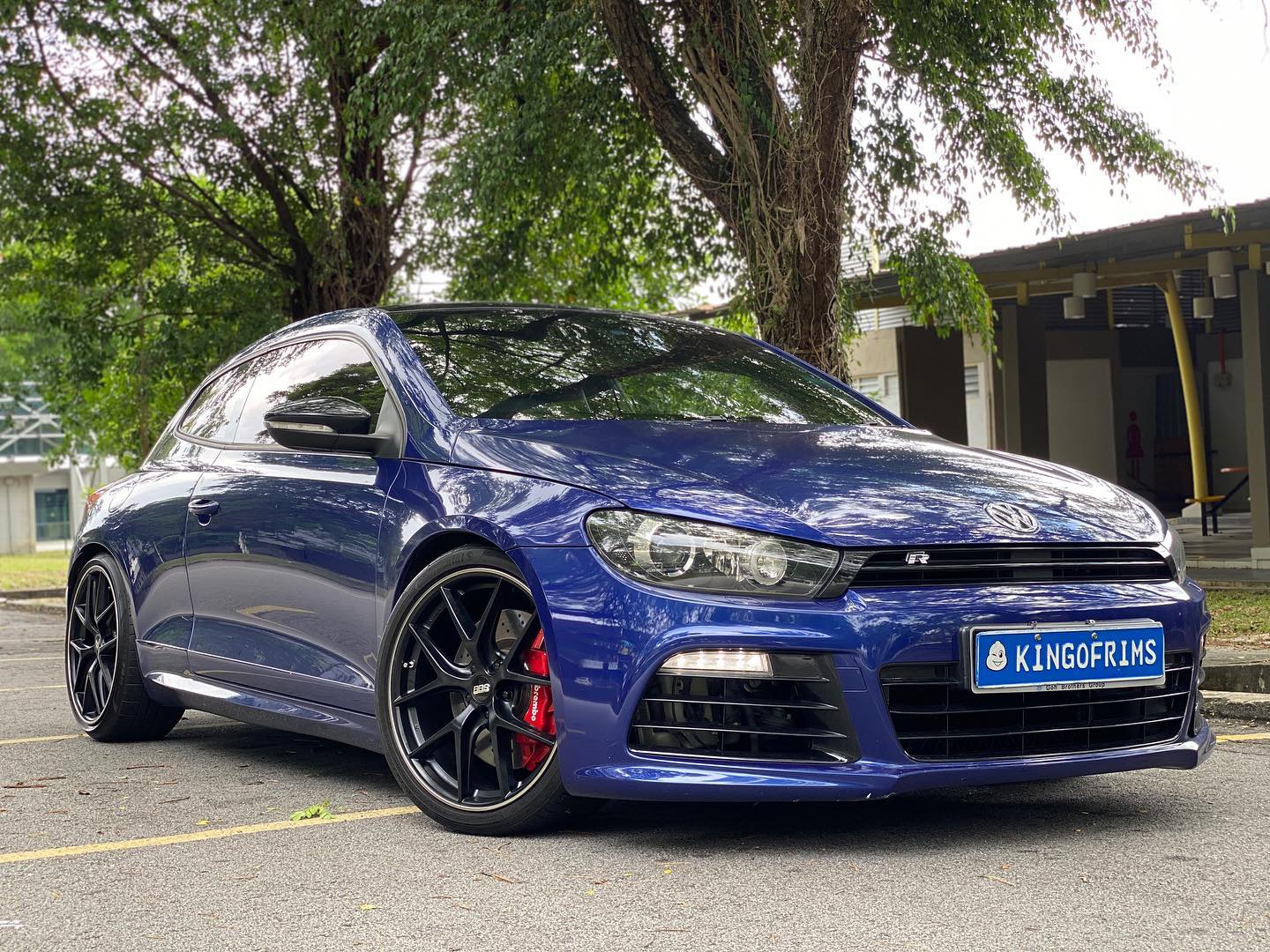 Volkswagen Scirocco with 19×8.5-inch BBS CI-R