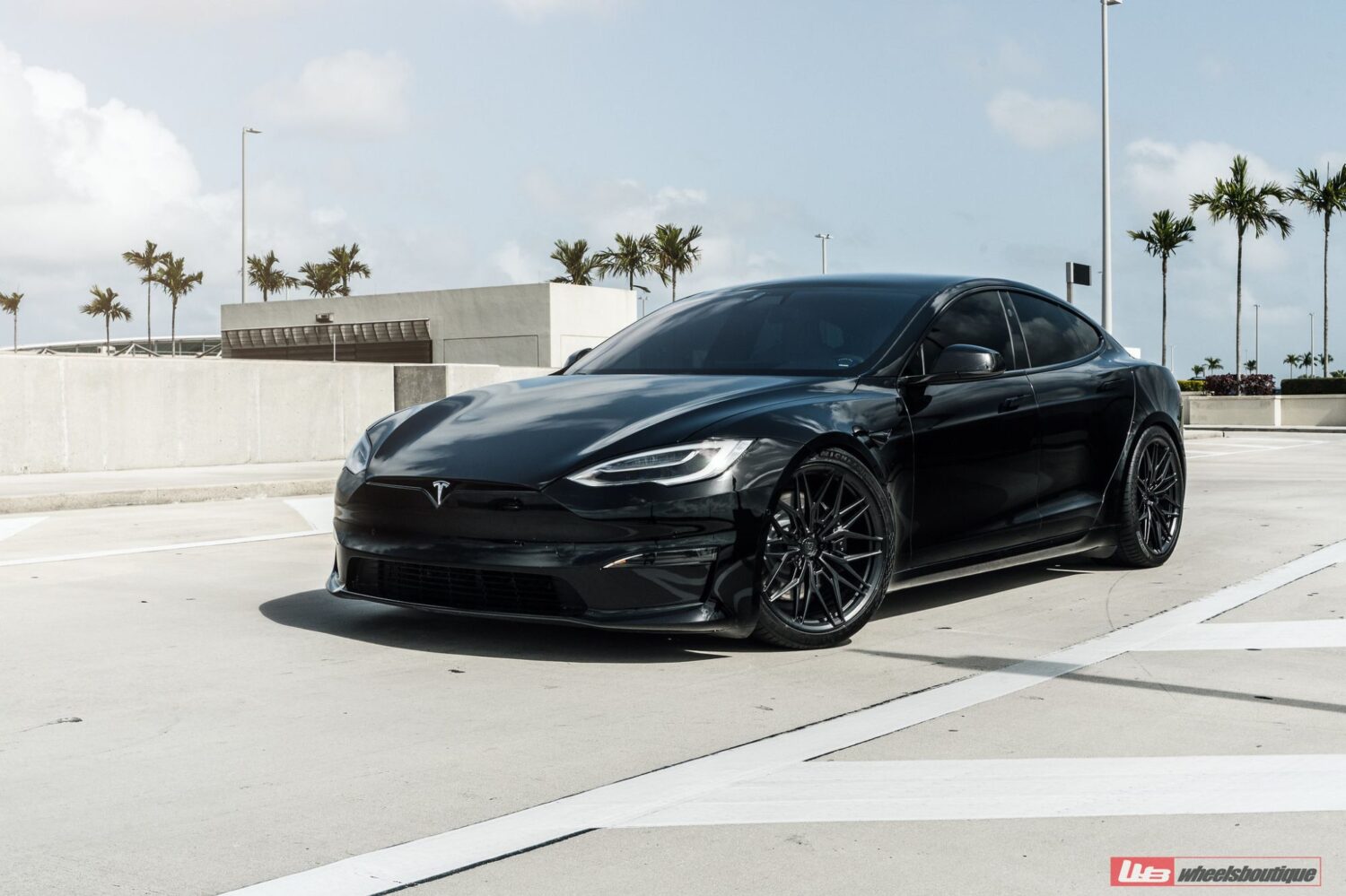 Tesla Model S with 21×10 and 21×11-inch ANRKY S1-X1