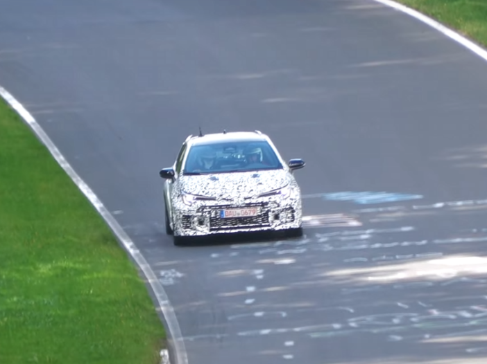 Toyota Unleashes Beast: 2025 GRMN Corolla Tears Up Nürburgring