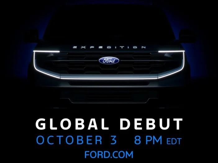 Ford Set to Reveal New 2025 Expedition on October 3