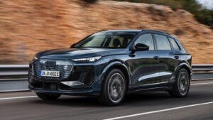 Audi Unveils Next-Generation Q6 e-tron Electric SUV 2024