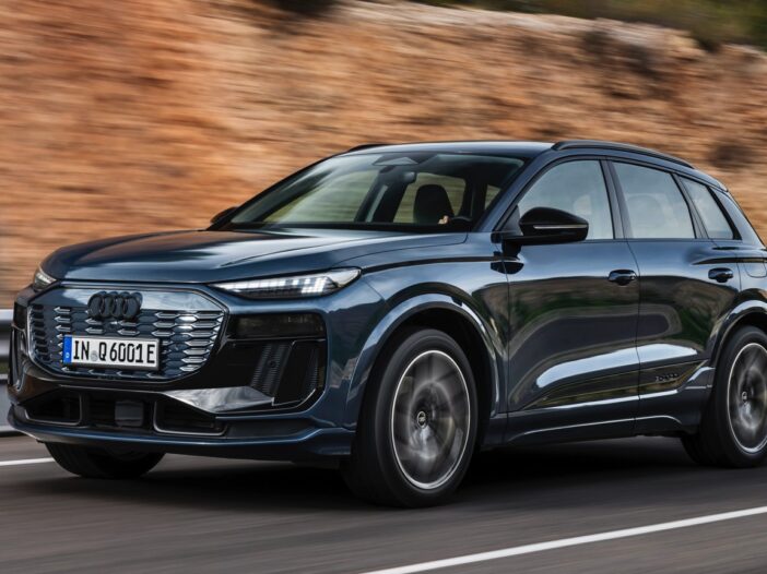 Audi Unveils Next-Generation Q6 e-tron Electric SUV 2024