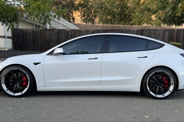 Tesla Model 3 White BC Forged HCS04