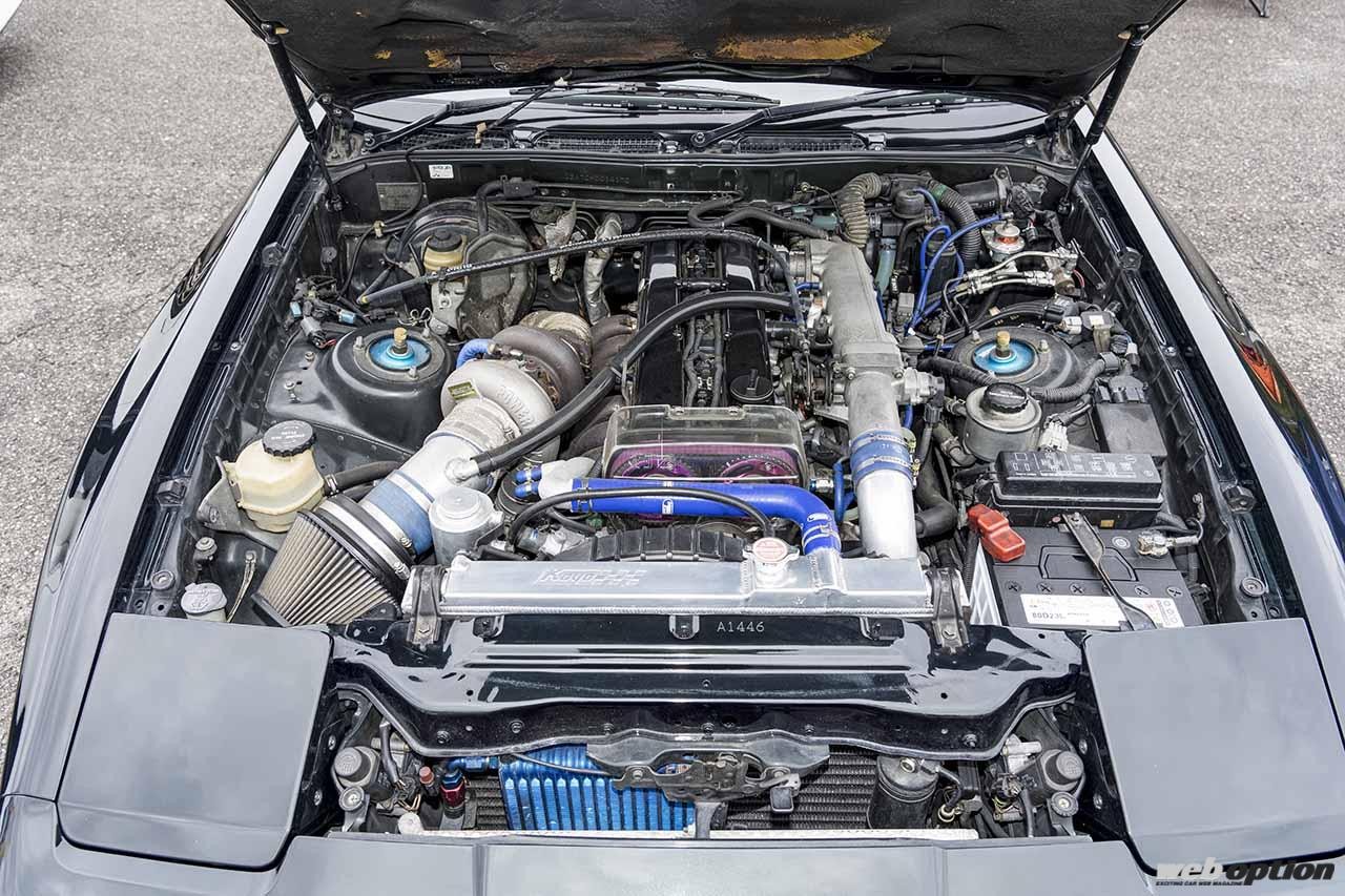 1.5JZ engine setup in Toyota Supra ready for both drag and street use