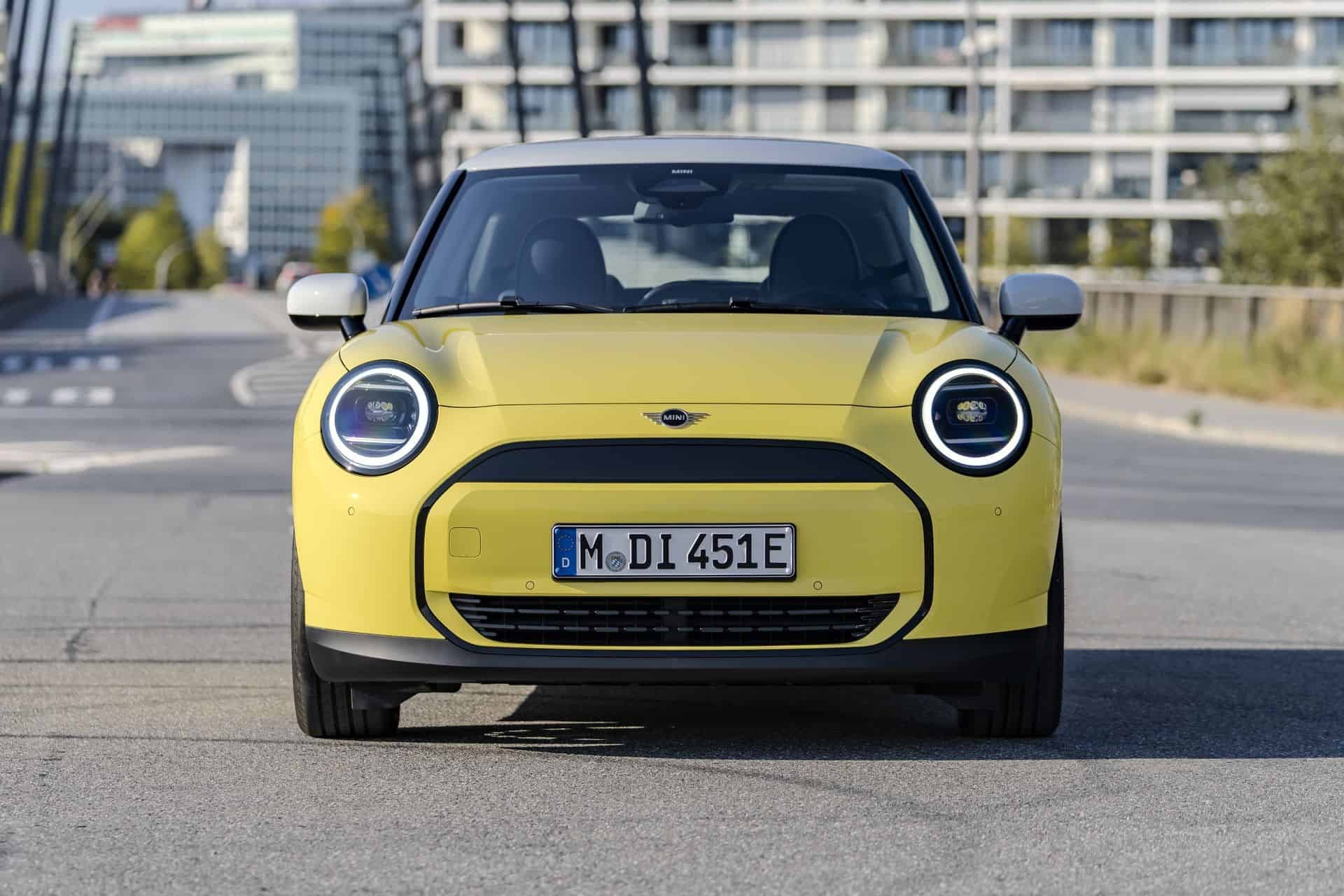 2024 MINI Cooper Electric Front and Side View