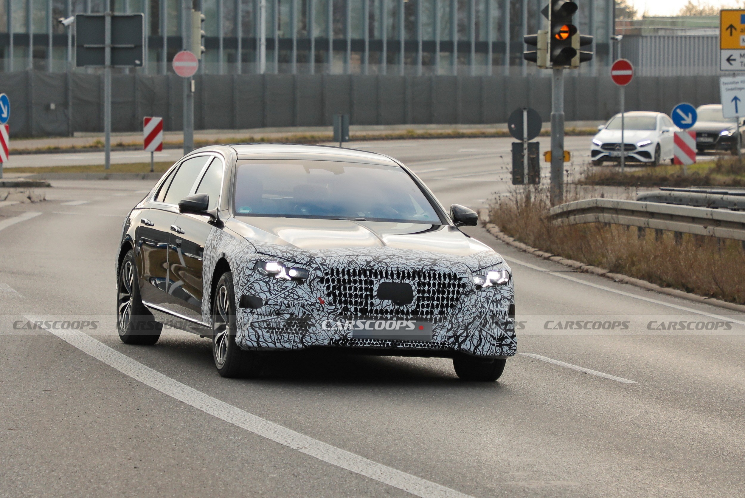 2026 Mercedes-Maybach S-Class tested on public roads