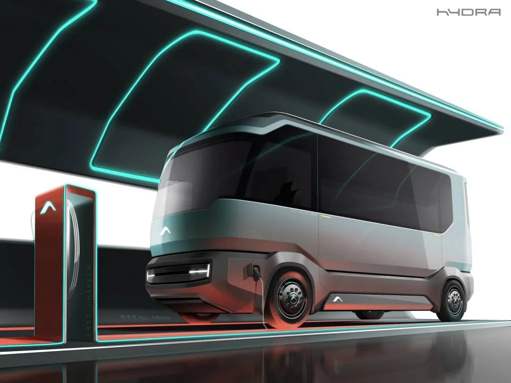 AI Transformable Home Electric RV with extended living space