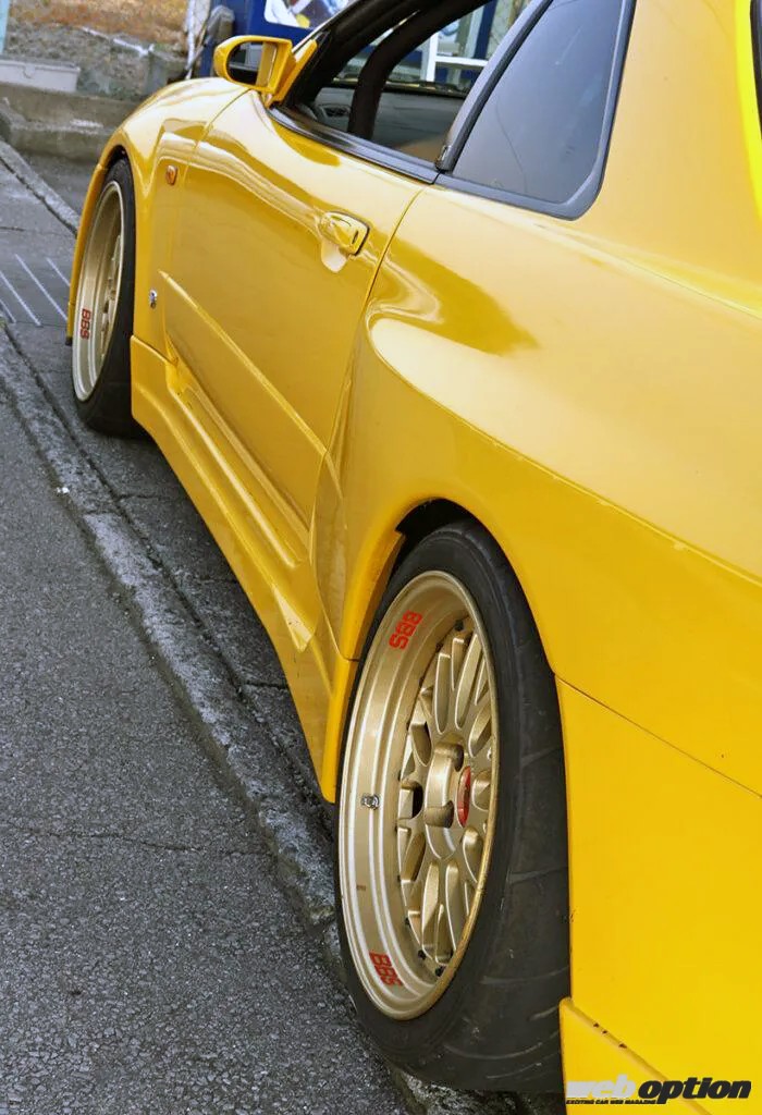 Wide Fenders and BBS LM Gold Wheels on ER34