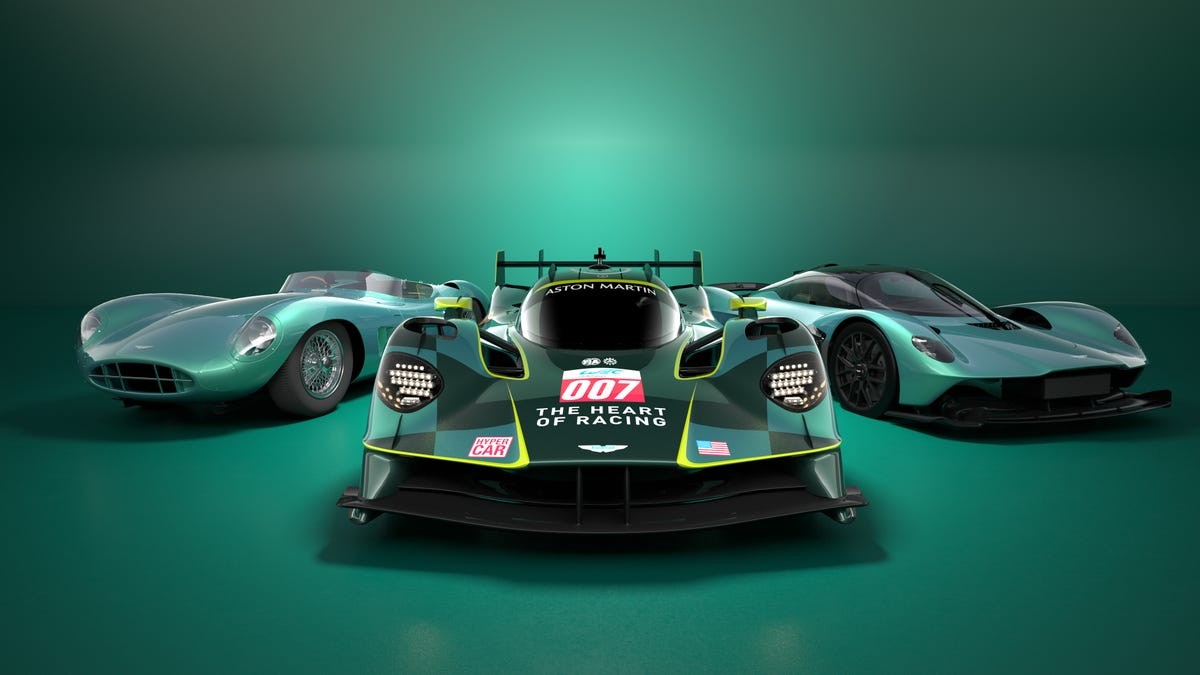 Aston Martin Valkyrie AMR-LMH racing liveries for 2025 season