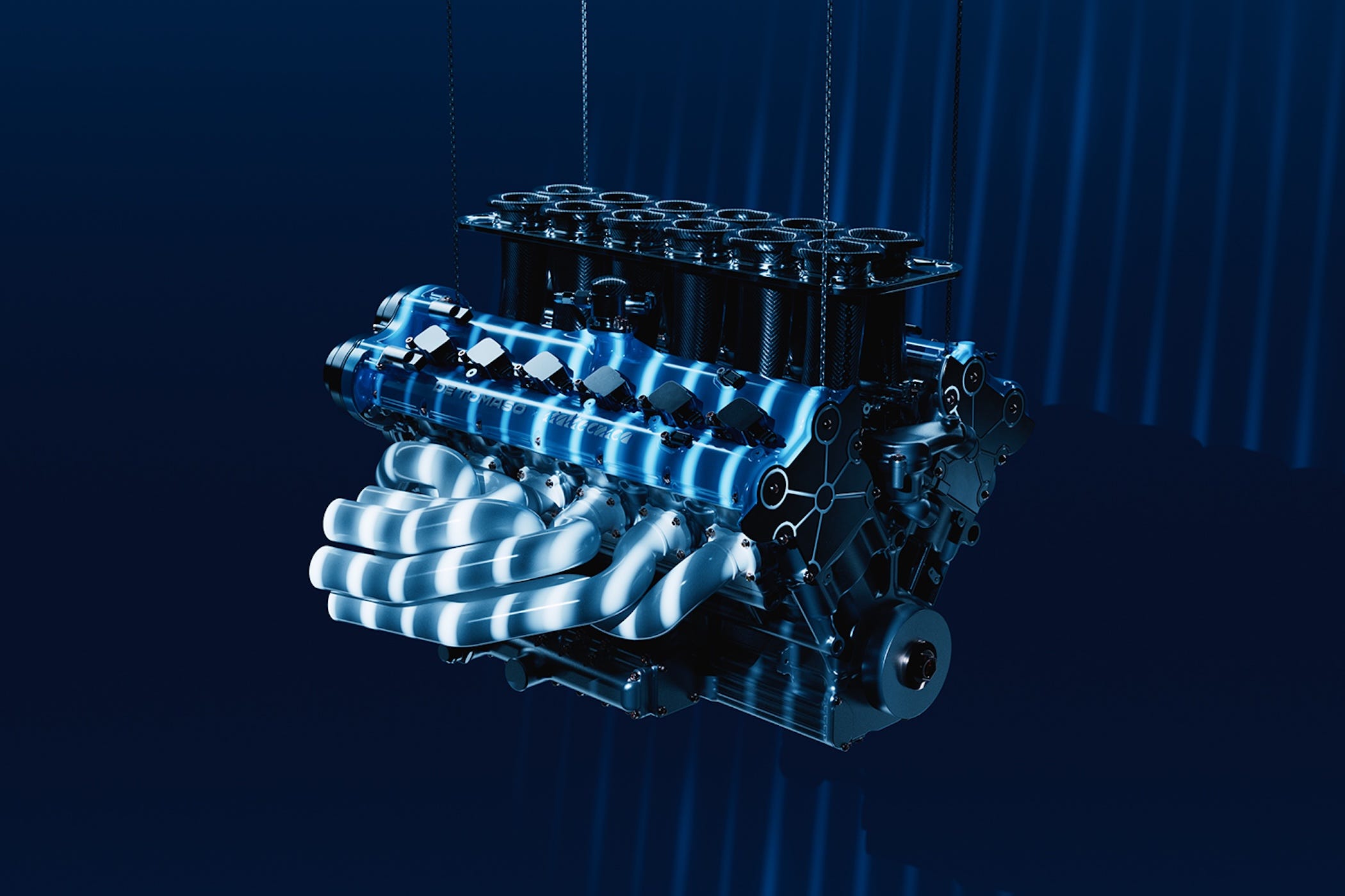 De Tomaso’s 900-HP Naturally Aspirated V-12 Is the Most Defiant Engine of the Year