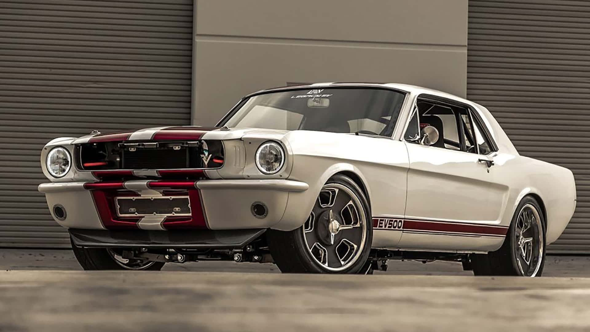 This 600-HP Tesla-Swapped ’65 Mustang Has One Brutal Flaw