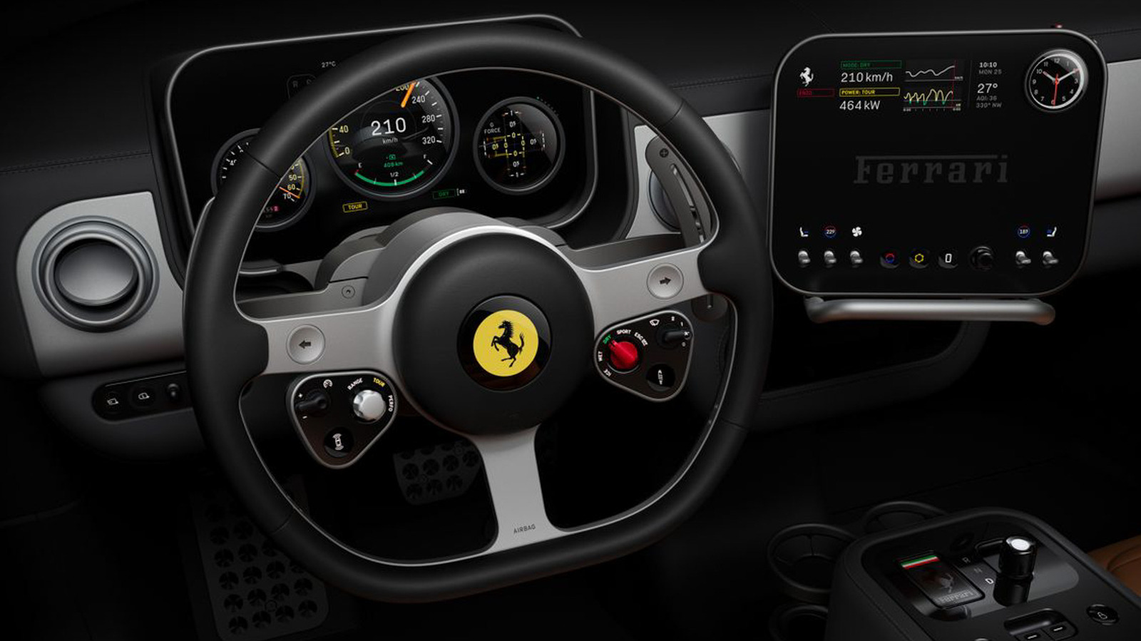 Ferrari Called NASA to Tame Its 1,000-HP EV Brain